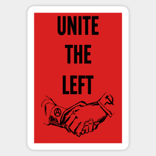 Unite The Left (red) Sticker